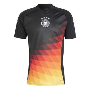 DEADSTOCK GERMANY 2024 🔥🔥 black soccer shirt jersey S M L XL by ADIDAS